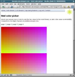 html color picker