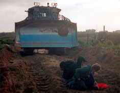 Rachel Corrie killed by Israeli bulldozer